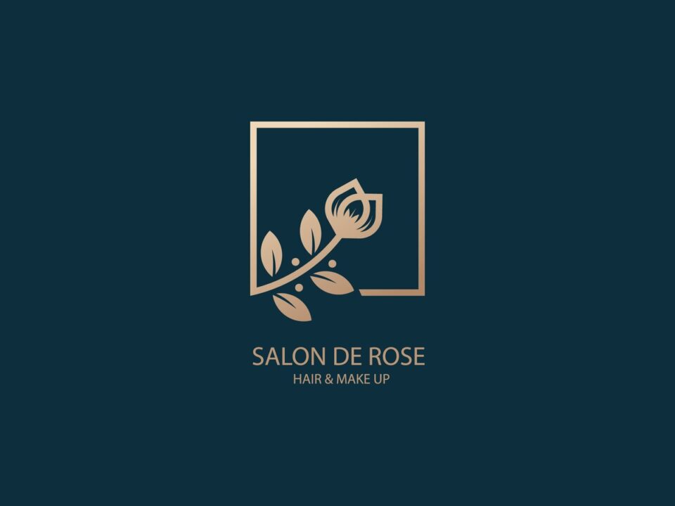 SALON DE ROSE 로고 디자인 - 레이어웍스
