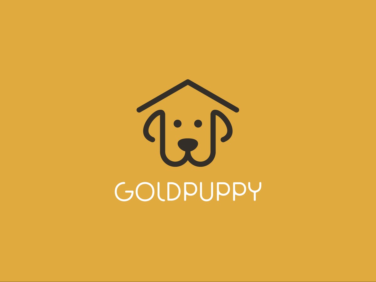 GOLDPUPPY 로고 디자인 - 레이어웍스